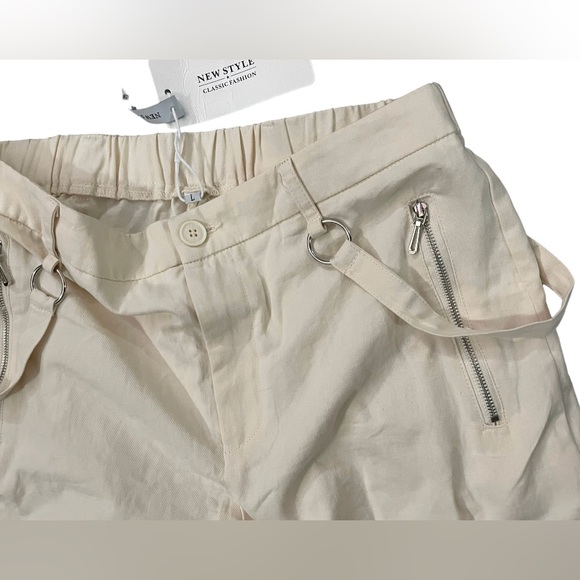 NWT Faux Suspender Cargos - Picture 3 of 6